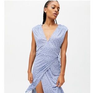 Urban Outfitters Zina Wrap Midi Dress